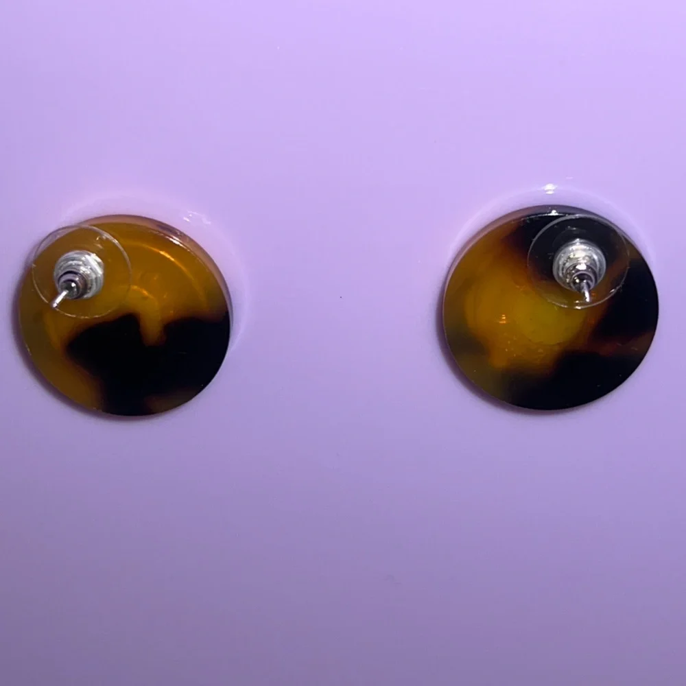 Button Earrings
